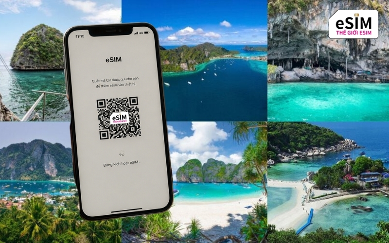 eSIM Thái Lan vẫn hoạt động ổn định tại hầu hết các đảo du lịch nổi tiếng của Thái Lan